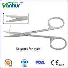 Ent Instrumentos Cirúrgicos Básicos Tesoura para Olhos